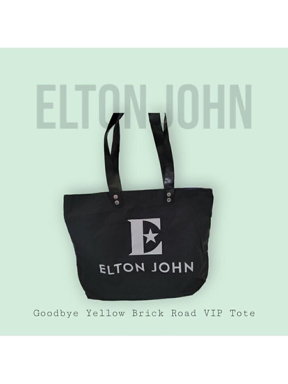 Elton John VIP Swag Tote Goodbye Yellow Brick Road (Tote Only)